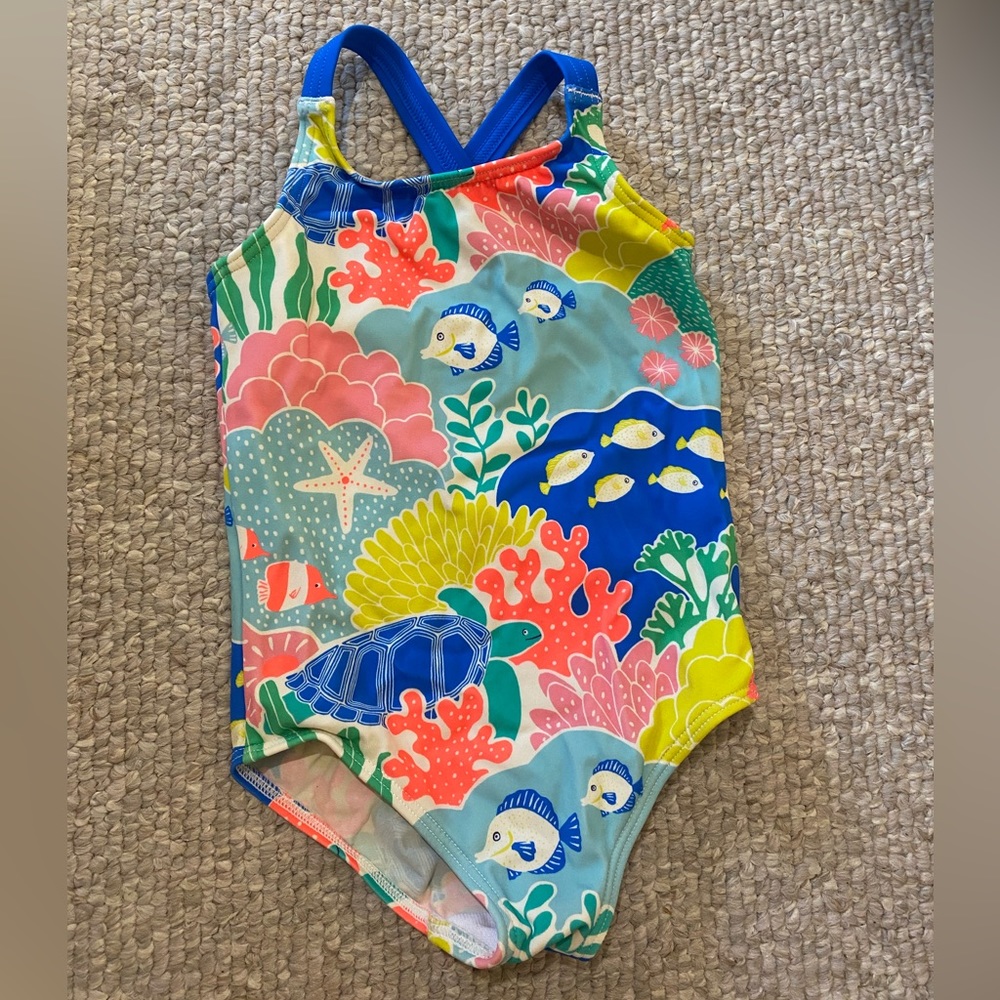 EUC Baby Boden Swimsuit 12-18m